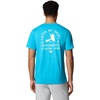 image:imageColumbia Mens PFG Uncharted Graphic TeeBlue Echo HeatherPfg Catch My Drift