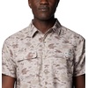 image:imageColumbia Mens PFG Uncharted Printed Short Sleeve ShirtCrushed Clay Uncharted Waters