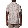 image:imageColumbia Mens PFG Uncharted Printed Short Sleeve ShirtCrushed Clay Uncharted Waters