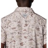 image:imageColumbia Mens PFG Uncharted Printed Short Sleeve ShirtCrushed Clay Uncharted Waters