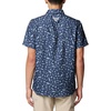 image:imageColumbia Mens PFG Uncharted Printed Short Sleeve ShirtNocturnal Cast N Blast