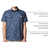 image:imageColumbia Mens PFG Uncharted Printed Short Sleeve ShirtNocturnal Cast N Blast