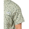 image:imageColumbia Mens PFG Uncharted Printed Short Sleeve ShirtSmokey Sage Cast N Blast