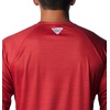image:imageColumbia Mens PHG Super Terminal Shot LsHiking ShirtAla  Red Velvet Heather