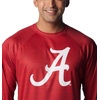 image:imageColumbia Mens PHG Super Terminal Shot LsHiking ShirtAla  Red Velvet Heather