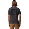 image:imageColumbia Mens Parsons Point Short Sleeve Back Graphic TeeBlack HeatherAthletic Gem Badge