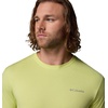 image:imageColumbia Mens Parsons Point Short Sleeve Back Graphic TeeCitron Haze HeatherSplatter Gem