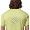 image:imageColumbia Mens Parsons Point Short Sleeve Back Graphic TeeCitron Haze HeatherSplatter Gem