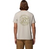 image:imageColumbia Mens Parsons Point Short Sleeve Back Graphic TeeDark Stone HeatherLinear Peaks