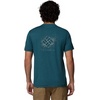 image:imageColumbia Mens Parsons Point Short Sleeve Back Graphic TeeEverblue HeatherSplatter Gem