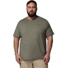 image:imageColumbia Mens Parsons Point Short Sleeve Back Graphic TeeStone Green HeatherAthletic Gem Badge