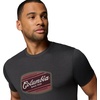 image:imageColumbia Mens Parsons Point Short Sleeve Graphic TeeBlack HeatherBadge Label
