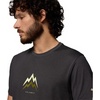 image:imageColumbia Mens Parsons Point Short Sleeve Graphic TeeBlack HeatherPointed Peaks