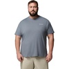 image:imageColumbia Mens Parsons Point Short Sleeve Logo TeeCity GreyHeather