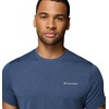 image:imageColumbia Mens Parsons Point Short Sleeve Logo TeeCollegiate NavyHeather