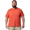 image:imageColumbia Mens Parsons Point Short Sleeve Logo TeeSuper SonicHeather
