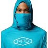 image:imageColumbia Mens Pfg Super Terminal Tackle Vent HoodieOcean Teal Aerials Fade