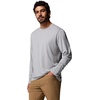 image:imageColumbia Mens Soft Stretch Long Sleeve TeeColumbia GreyHeather