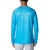 image:imageColumbia Mens Super Terminal Tackle PFG Super Fade Long SleeveOcean BlueFish Hooks Sfs