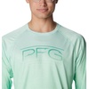 image:imageColumbia Mens Super Terminal Tackle PFG Super Fade Long SleeveOcean Mint TechcamoBathymetric Sf