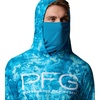 image:imageColumbia Mens Super Terminal Tackle Vent HoodieBlue Echo Seamoss