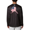 image:imageColumbia Mens Terminal Tackle PFG Statetriot Long SleeveBlackCool Grey Ak