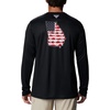 image:imageColumbia Mens Terminal Tackle PFG Statetriot Long SleeveBlackRed Spark Ga