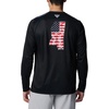 image:imageColumbia Mens Terminal Tackle PFG Statetriot Long SleeveBlackWhite Ms