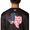 image:imageColumbia Mens Terminal Tackle PFG Statetriot Long SleeveBlackWhite Tx