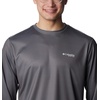 image:imageColumbia Mens Terminal Tackle PFG Statetriot Long SleeveCity GreyWhite Fl