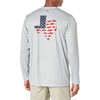 image:imageColumbia Mens Terminal Tackle PFG Statetriot Long SleeveCool GreyWhite Tx