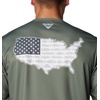 image:imageColumbia Mens Terminal Tackle PFG Statetriot Long SleeveCypressGraphite Usa
