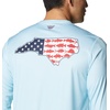 image:imageColumbia Mens Terminal Tackle PFG Statetriot Long SleeveSpring BlueWhite Nc