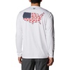 image:imageColumbia Mens Terminal Tackle PFG Statetriot Long SleeveWhiteCollegiate Navy Usa
