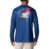 image:imageColumbia Mens Terminal Tackle PFG Tarpon Rise Long SleeveCarbonTrout PrintGfg