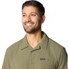image:imageColumbia Mens Utilizer Short Sleeve Camp ShirtStone Green