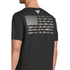 image:imageColumbia PFG Fish Flag II Short SleeveBlackGraphite Gradient