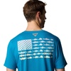 image:imageColumbia PFG Fish Flag II Short SleeveBlue EchoLavender Pearl Gradient