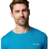 image:imageColumbia PFG Fish Flag II Short SleeveBlue EchoLavender Pearl Gradient