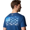 image:imageColumbia PFG Fish Flag II Short SleeveCarbonVivid Blue Bass  Lures