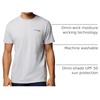 image:imageColumbia PFG Fish Flag II Short SleeveCool GreyBlack Gradient