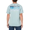 image:imageColumbia PFG Fish Flag II Short SleeveCrushed BlueColl Navy Bass  Lures