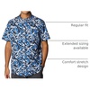 image:imageColumbia Rapid Rivers Printed Short Sleeve ShirtBright Indigo Leaf Camo