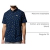 image:imageColumbia Rapid Rivers Printed Short Sleeve ShirtCollegiate Navy Deserted