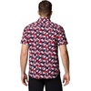 image:imageColumbia Rapid Rivers Printed Short Sleeve ShirtCollegiate Navy Vined
