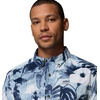 image:imageColumbia Rapid Rivers Printed Short Sleeve ShirtCollegiate NavyFlowerblur