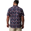 image:imageColumbia Rapid Rivers Printed Short Sleeve ShirtCollegiate NavyFloweret