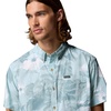 image:imageColumbia Rapid Rivers Printed Short Sleeve ShirtCrushed BlueFlowerblur