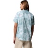 image:imageColumbia Rapid Rivers Printed Short Sleeve ShirtCrushed BlueFlowerblur