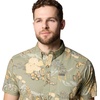 image:imageColumbia Rapid Rivers Printed Short Sleeve ShirtStone Green Outbacked